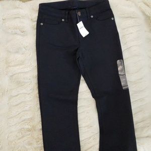Gap girls uniform ponte jean pants size 8
